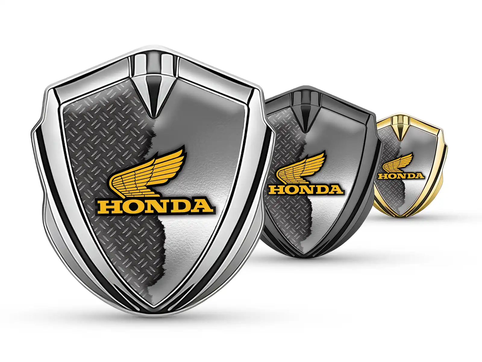 Honda 3D Emblem Abzeichen Renn Design Glänzend 3D